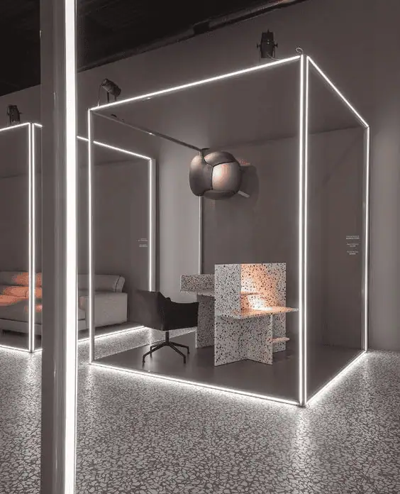 Backlit Modular Booth for Product Launch – Eye-Catching Trade Show Display by Adam Expo Stand