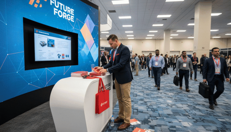 Discover 7 innovative event branding ideas to increase your trade show presence. Learn tips to increase attendee engagement and brand visibility effectively.