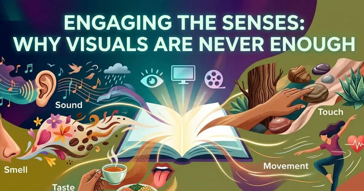 Engaging the Senses: Why Visuals Are Never Enough